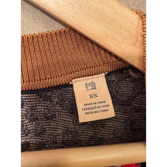 Scotch & Soda V-Neck Leopard Sweater - Picture 3 of 7